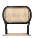SILLA NEGRO MADERA DE OLMO CONTRACT 45 X 41 X 88 CM