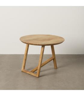 MESA CENTRO NATURAL MADERA DE MANGO 60 X 60 X 45 CM