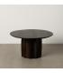 MESA CENTRO MARRÓN MADERA DE MANGO SALÓN 75 X 75 X 40 CM