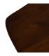MESA CENTRO MARRÓN MADERA DE ACACIA 130 X 70 X 40 CM