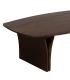 MESA CENTRO MARRÓN MADERA DE ACACIA 130 X 70 X 40 CM