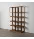 ESTANTERÍA MARRÓN MADERA DE MANGO SALÓN 115 X 42 X 195 CM