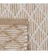 ALFOMBRA BLANCO-NATURAL YUTE-ALGODÓN 160 X 240 CM