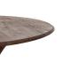 MESA COMEDOR MARRÓN MADERA DE ACACIA 130 X 130 X 76 CM