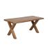 MESA COMEDOR NATURAL MADERA DE ACACIA 180 X 90 X 76 CM