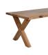 MESA COMEDOR NATURAL MADERA DE ACACIA 240 X 100 X 76 CM