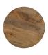 MESITA MIEL MADERA DE MANGO DECORACIÓN 60 X 60 X 50 CM
