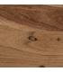 MESA AUXILIAR NATURAL MADERA DE ACACIA 35 X 35 X 65 CM