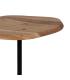MESA AUXILIAR NATURAL MADERA DE ACACIA 35 X 35 X 65 CM