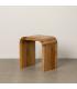 MESITA NATURAL MADERA DE MANGO 41 X 30 X 42 CM