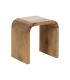 MESITA NATURAL MADERA DE MANGO 41 X 30 X 42 CM