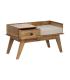 BANCO NATURAL MADERA DE MANGO 98 X 46 X 54 CM
