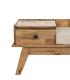 BANCO NATURAL MADERA DE MANGO 98 X 46 X 54 CM