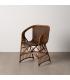 SILLÓN NATURAL RATÁN DECORACIÓN 57 X 59 X 84 CM
