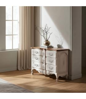 CÓMODA MADERA MINDI DORMITORIO 130 X 45 X 85 CM