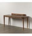 ESCRITORIO MADERA-MICROCEMENTO SALÓN 150 X 60 X 82 CM