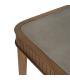 MESA COMEDOR MADERA-MICROCEMENTO SALÓN 220 X 100 X 76 CM