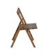 SILLA PLEGABLE NATURAL MADERA CONTRACT 51 X 60 X 80,50 CM