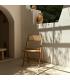 SILLA PLEGABLE NATURAL MADERA CONTRACT 49 X 59 X 87 CM