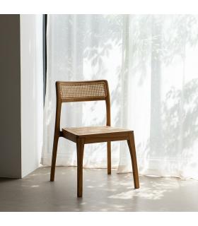 SILLA NATURAL MADERA CONTRACT 55 X 53 X 79,50 CM