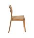 SILLA NATURAL MADERA CONTRACT 55 X 53 X 79,50 CM