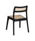 SILLA NATURAL-NEGRO MADERA CONTRACT 55 X 53 X 79,50 CM