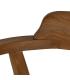 SILLA NATURAL MADERA 58,50 X 59 X 76 CM