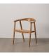 SILLA NATURAL MADERA 65 X 57 X 76 CM