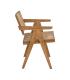 SILLA NATURAL MADERA 56 X 59 X 76 CM