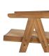 SILLA NATURAL MADERA 56 X 59 X 76 CM