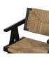 SILLA NATURAL-NEGRO MADERA 56 X 62 X 76,50 CM