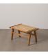 REPOSAPIÉS NATURAL MADERA 60,50 X 45 X 35,50 CM