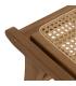 REPOSAPIÉS NATURAL MADERA 60,50 X 45 X 35,50 CM