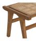 REPOSAPIÉS NATURAL MADERA 60,50 X 45 X 35,50 CM