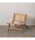 BUTACA NATURAL MADERA 60 X 93 X 63,50 CM