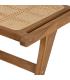BUTACA NATURAL MADERA 60 X 93 X 63,50 CM