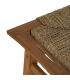 TABURETE NATURAL MADERA 49 X 35 X 45 CM