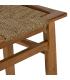 TABURETE NATURAL MADERA 49 X 35 X 45 CM