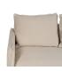 SOFÁ 2 PLAZAS CREMA TEJIDO-MADERA 160 X 95 X 85 CM