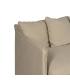 SOFÁ 3 PLAZAS BEIGE TEJIDO-MADERA 216 X 94 X 93 CM