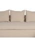 CHAISE-LOUNGER CREMA TEJIDO-MADERA 300 X 161 X 90 CM