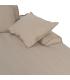 CHAISE-LOUNGER CREMA TEJIDO-MADERA 300 X 161 X 90 CM