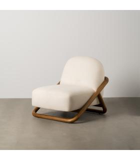 SILLÓN NATURAL TEJIDO-MADERA SALÓN 75 X 85 X 79 CM