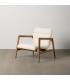 SILLÓN NATURAL TEJIDO-MADERA SALÓN 79 X 56 X 76 CM