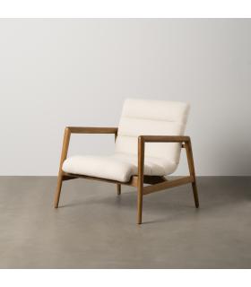 SILLÓN NATURAL TEJIDO-MADERA SALÓN 79 X 56 X 76 CM