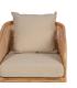 SILLÓN NATURAL RATÁN DECORACIÓN 68 X 68 X 76 CM
