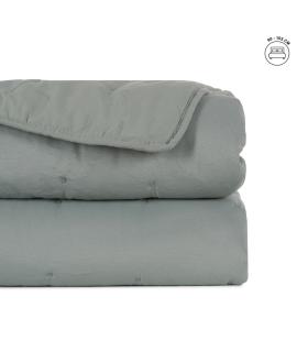 COLCHA VERDE POLIESTER DORMITORIO 180 X 260 CM