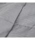 COLCHA GRIS POLIESTER DORMITORIO 180 X 260 CM