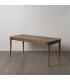 MESA COMEDOR MADERA-MICROCEMENTO SALÓN 180 X 80 X 76 CM