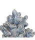 FIGURA CORAL AZUL CERÁMICA DECORACIÓN 16,50 X 16,50 X 32 CM